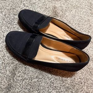 Kelly & Katie Black Flats